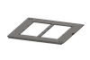 KDR-BMP Enclosure Base Plate for Module Plates- for Rittal TS 8 & Rittal VX25 Enclosures / IP54 - 43304 - icotek Corp