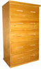 Five Drawer Chest-JC205 - JC205 - Jess Crate Furniture
