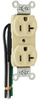 Duplex/Single Receptacle - CRL5362-SCLAB - Legrand - Pass & Seymour