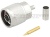 N Male (Plug) Connector For RG55, RG142, RG223, RG400 Cable, Crimp/Solder - SC9107 - Fairview Microwave Inc.