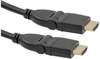 Swivel connector HDMI cable, HDMI Male / HDMI Male 2.0 M -- MMIA00015-02M