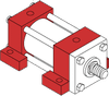 Series MH - ISO Metric Hydraulic Cylinder -- MH42 - Image