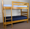 Ladder End Bunk Bed with Side Ladder-JC120SL - JC120SL - Jess Crate Furniture