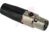 Din Plug, Straight Female Cord Plug,510000 megohms,(Min.) @ 500 VDC, 5A - 70214242 - Allied Electronics, Inc.