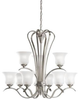 Mid. Chandeliers-Glass Up - 356618 - Light Center (The)