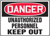 Admittance & Exit Signs - 