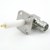 Right Angle SMA Female (Jack) Connector Stub Terminal 4 Hole Flange (Panel Mount), Solder - SC3782 - Fairview Microwave Inc.