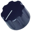 Round Knurled Knob, 6.35Mm; Shaft Type Electroswitch - 70B6287 - Newark, An Avnet Company