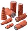 3M 747D Straight Ceramic Aluminum Oxide Cartridge Roll - 60 Grit - 1 in Length - 5/16 in Diameter - 3/16 in Center Hole - 90046 - 076308-90046 - R. S. Hughes Company, Inc.