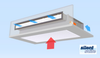 Active Chilled Beam Induction Unit HFF - Suite Ceiling Installation - Image