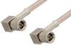 10-32 Male Right Angle to 10-32 Male Right Angle Cable 48 Inch Length Using RG316 Coax, RoHS - PE36536LF-48 - Pasternack