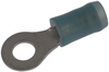 Terminal, Ring Tongue, #8, Crimp, Blue; Stud Size - Metric Amp - Te Connectivity - 02E2052 - Newark, An Avnet Company