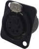 Connector, Xlr, Receptacle, 5 Position; No. Of Contacts Neutrik - 53M9484 - Newark, An Avnet Company