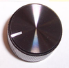 Knob, 23.8Mm, Aluminium, Black; Shaft Type Multicomp - 74M5593 - Newark, An Avnet Company