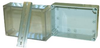 Enclosure, Junction Box, Abs, Grey/clear Rohs Compliant Multicomp Pro - 41AH4614 - Newark, An Avnet Company