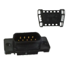Connectors, Interconnects - D-Sub, D-Shaped Connectors - D-Sub Connector Assemblies - 1365154-1658615-4 - Win Source Electronics