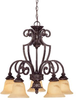 1P-50219-5-16 Mid. Chandeliers-Glass Down - 457327 - Capital Lighting, Inc.