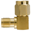SMA Angled Plug to Jack Adapter -- SMA-AP/JN - Image