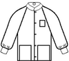Kimberly-Clark White Large SMS General Purpose Work Jacket - 3 Pockets - 036000-10072 - 036000-10072 - R. S. Hughes Company, Inc.