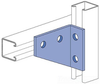 Channel/Strut 90 Deg Angle Plate - P1382 GR - Atkore International
