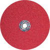 Norton Red Heat CA Coarse Speed-Change Fastener Fiber Locking Disc - 77696009761 - 77696009761 - Norton Abrasives