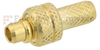 MMCX Plug (Male) Connector For RG316, RG174, RG188, 0.100 inch, LMR-100, LMR-100A, LMR-100A-FR Cable, Crimp/Solder - SC9513 - Fairview Microwave Inc.