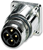 Circular Connector, Pluscon Series, Receptacle, 9, Pin, Panel Mount Rohs Compliant Phoenix Contact - 87X9675 - Newark, An Avnet Company