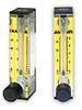 Acrylic Flowmeter With Valve, For Air, 16 L/min, 1/8" NPT(F) SS Connections -- GO-68560-25 - Image