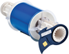 Brady B-595 Blue Vinyl Thermal Transfer Continuous Thermal Transfer Printer Label Roll - 4 in Width - 50 ft Length - 13541 - 754473-13541 - R. S. Hughes Company, Inc.