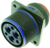 Circular Connector, Receptacle, 32-5, Panel; Military Specification Amphenol Aerospace - 16M1188 - Newark, An Avnet Company