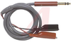 Plug, Phone; Brass; 2; 18 AWG; 65 x 36;0.087 in.; Nickel Plated; Gray; 60 in. - 70198009 - Allied Electronics, Inc.