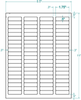 Return Address Label 1000 sheets per ctn -- 340053