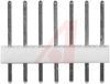 Header, Friction Lock; MTA-100; 7; 250 VAC; Polyester; Tin; Copper Alloy; Tin - 70083647 - Allied Electronics, Inc.