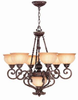 C7938 Mid. Chandeliers-Glass Up - 660861 - Capital Lighting, Inc.