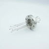 Thermocouple Feedthrough, Type N, 4 Pairs, Screw-type Connector, 2.75″ Conflat Flange - A0795-3-CF - MPF Products, INC.