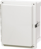 Enclosure, Hinged, Opaque, Screw Cover With SS Lockable Latch -- ARCA-JIC AR865CHSSL - Image