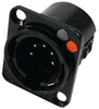 Connector, Xlr, Plug, 5 Position; Gender Deltron Components - 02M0586 - Newark, An Avnet Company