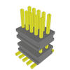 Board Spacers, Stackers (Board to Board) - 612-AW-05-03-G-D-160-100-ND - DigiKey