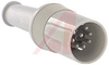 DIN Plug; Straight Cord Plug; 100 Megohms (Min.) @ 77 degF; 5 Milliohms (Max.) - 70214202 - Allied Electronics, Inc.