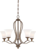 SPH5005PN Mid. Chandeliers-Glass Up - 615083 - Capital Lighting, Inc.