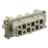 Heavy Duty Connector Inserts, Modules - A122505-ND - DigiKey