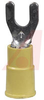 Terminal; Standard Fork; 12 to 10 AWG; 1000 V (Max.); 0.250 in. (Max.); Tin; 8 - 70113666 - Allied Electronics, Inc.