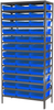 Shelving, Steel Shelving Kit, 18x36x79, 36 Bins - AS1879178B - Akro-Mils, Inc.