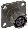 Circular Connector, Receptacle, Size 8, 4 Position, Box; Military Specification Amphenol Industrial - 85C4086 - Newark, An Avnet Company