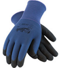 PIP G-Tek 34-500 Black/Purple Medium Nylon Work & General Purpose Gloves - EN 388 1 Cut Resistance - Nitrile Palm & Fingers Coating - 9.8 in Length - 616314-92015 - 616314-92015 - R. S. Hughes Company, Inc.