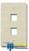 Sprint Modular Faceplate - 2 Port/Single Gang (Pkg of 5) - SP-KSFP2 - TelephoneStuff.com