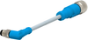 Sensor Cord, 4P M8 Plug-M12 Rcpt, 19.7; Connector Type A Te Connectivity - 95AC0374 - Newark, An Avnet Company