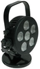 Portable Magnetic Mount LED Light Emitter - 6, 10-Watt LEDs - 675'L X 90'W Spot Beam - 9-48VDC -- LED10W-6R-HT