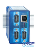 W&T 58662, Com-Server++, 10/100BT, 3x RS232/RS422/RS485 isolated -- 17743