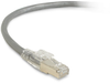 2FT Gray CAT6 250MHz Patch Cable F/UTP CM Locking Snagless - C6PC70S-GY-02 - Black Box